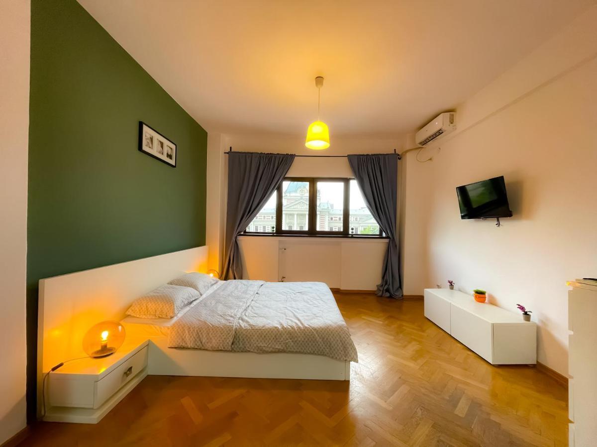 Km 0 And The Best View 2Bdr Apartment In Bucarest Esterno foto
